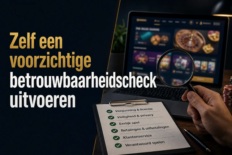 Zelf een voorzichtige betrouwbaarheidscheck uitvoeren