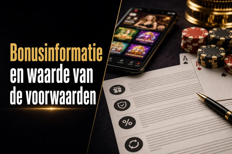 Bonusinformatie en waarde van de voorwaarden